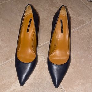Zara Basic Navy Blue Heels